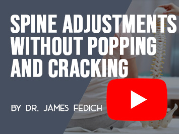 Spine adjustments without popping and cracking